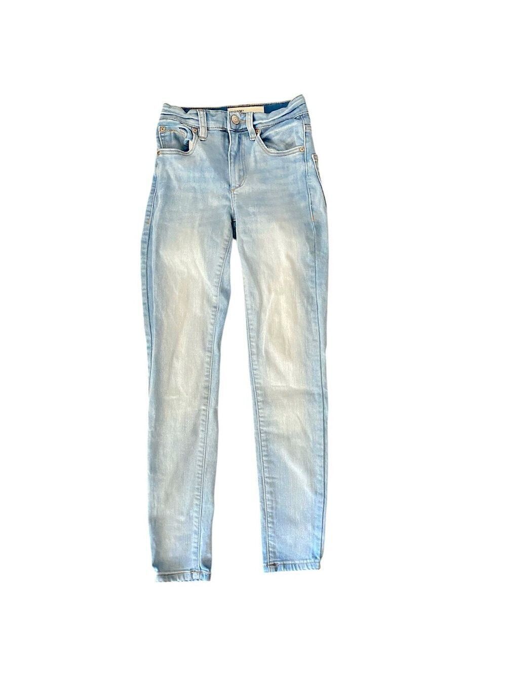 Garage Light Denim High Rise Skinny Jeans Size 00